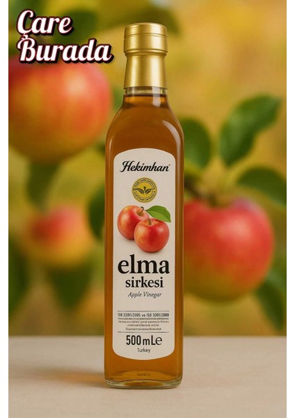 Bitkisel Elma Sirkesi 500 ml