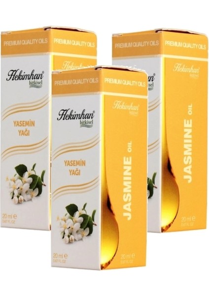 Yasemin Yağı 20 ml 3 Adet