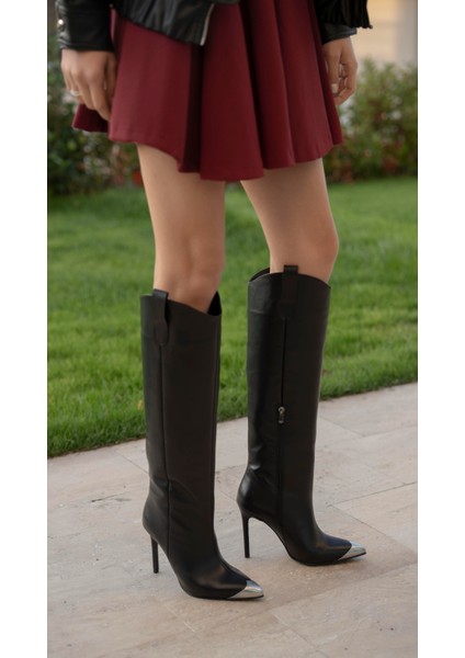 Fall Siyah Hakiki Deri Çizme fiyatları