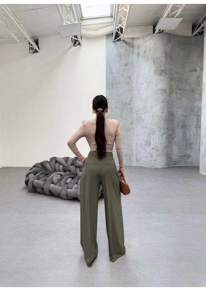 230 gr Poly Viscose Full Lycra Pi̇leli̇ Palazzo Pantolon fiyatları