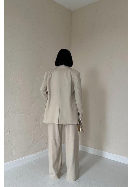 Bej Klas Ceket ve Yelek ve Pantolon Takım fırsatları