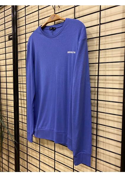 Süperlife Bisiklet Yaka Uzun Kollu Dar Kalıp Ince Erkek Sweatshirt SPR2019K18 fiyatları