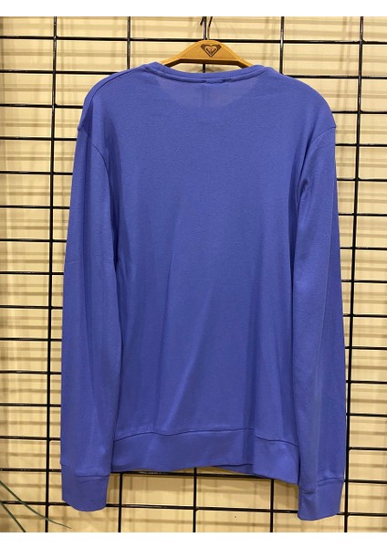 Süperlife Bisiklet Yaka Uzun Kollu Dar Kalıp Ince Erkek Sweatshirt SPR2019K18 modelleri