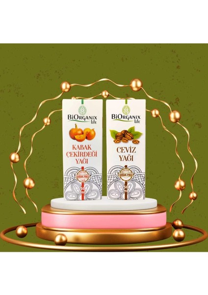 Kabak Çekirdeği + Ceviz Yağı