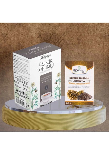 Üzerlik Tohumlu Çay + Üzerlik Tohumlu Ayrıkotlu Macun