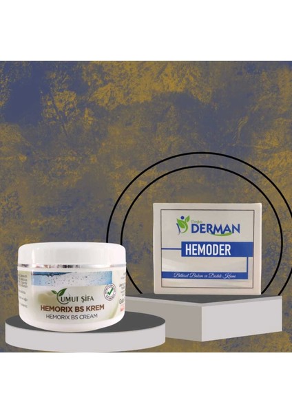 Hemoder + Hemorix Bitkisel Bakım ve Destek Kremi