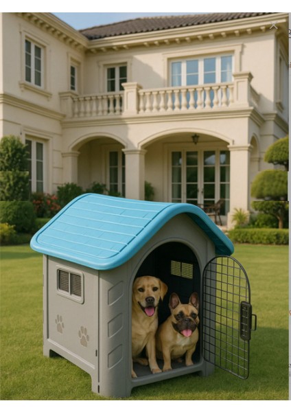 Plastik Kedi ve Köpek Kulübesi Kapılı 85X71X66 cm fiyatları