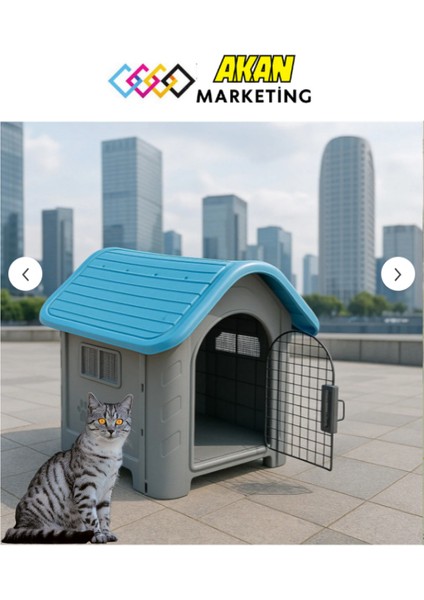 Plastik Kedi ve Köpek Kulübesi Kapılı 85X71X66 cm fırsatları