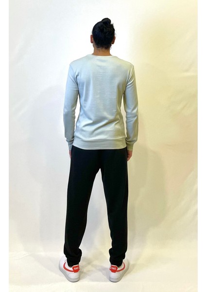 Süperlife Bisiklet Yaka Uzun Kollu Dar Kalıp Ince Erkek Sweatshirt SPR2019K18 fırsatları