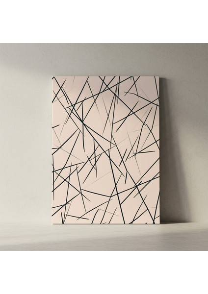 Soyut Minimalist Çizgi Sanatı Tablosu fiyatları