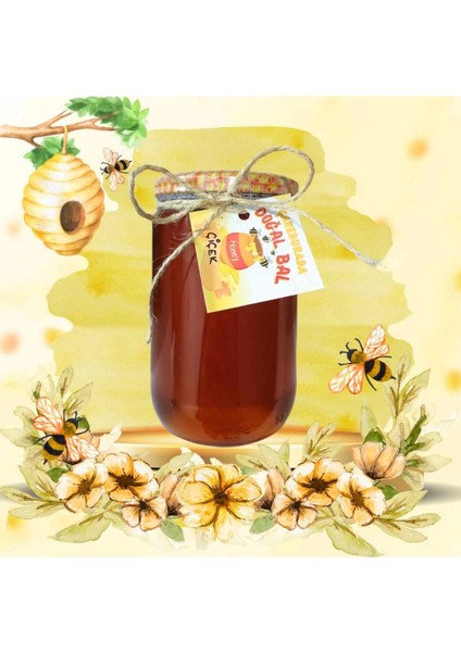 Antalya Bölgesi Doğal Çiçek Balı 850 gr