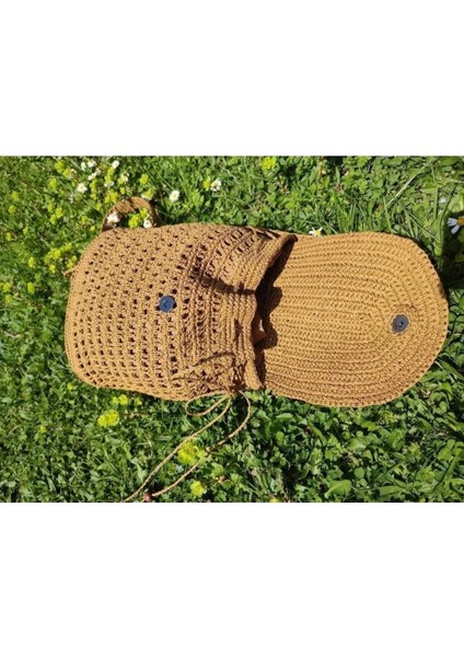 Sırt Çantası , Hasır Örgü Çanta , El Örgüsü , Yüzde Yüz Doğal Kağıt Ip, Kağıt Sırt Çantası modelleri