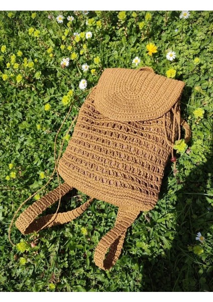 Sırt Çantası , Hasır Örgü Çanta , El Örgüsü , Yüzde Yüz Doğal Kağıt Ip, Kağıt Sırt Çantası fırsatları