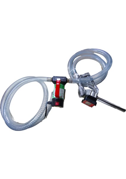 220 Volt Mazot Aktarma Pompası & Sayaçlı Akaryakıt Tabancası & 5 Metre Hortum Set