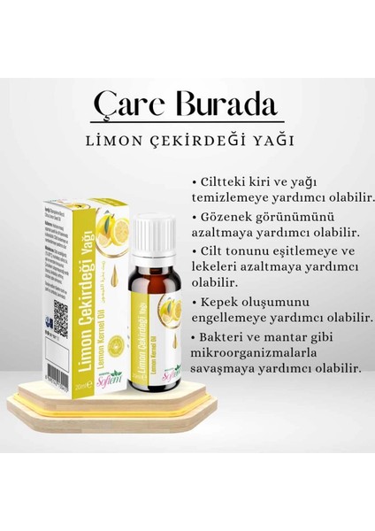 Limon Çekirdeği Yağı 20 ml