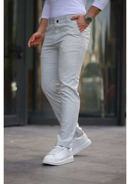 Erkek Dokuma Kumaş Pantolon