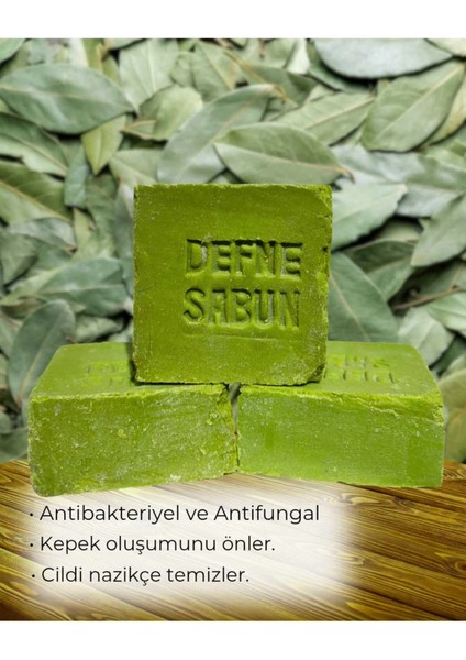 Defne Sabunu Kepeğe Karşı 3 Adet