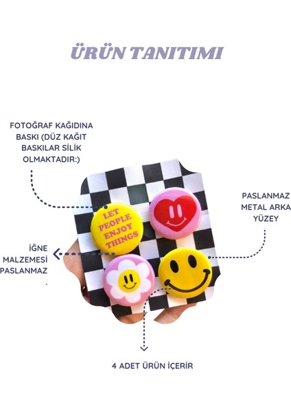 Beşiktaş Rozet Seti 4'lü fiyatları