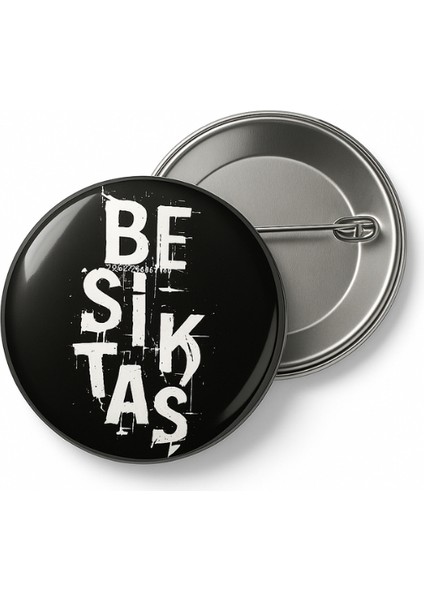 Beşiktaş Rozet Seti 4'lü modelleri