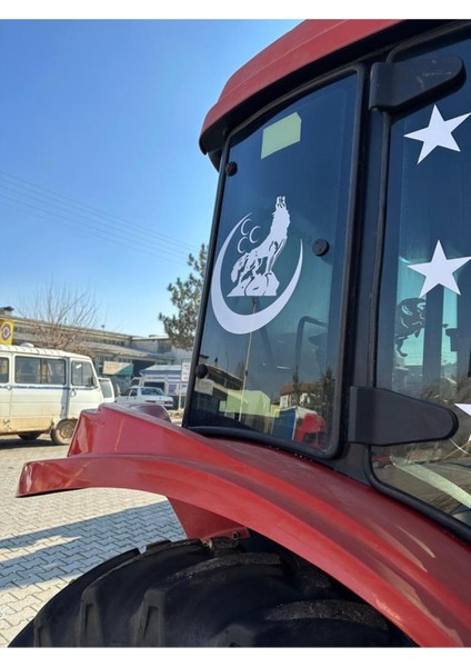 Üç Hilal Bozkurt Oto Özel Yeni Sticker 40*40 cm