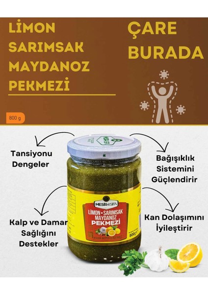 Limon Sarımsak Maydanoz Pekmezi