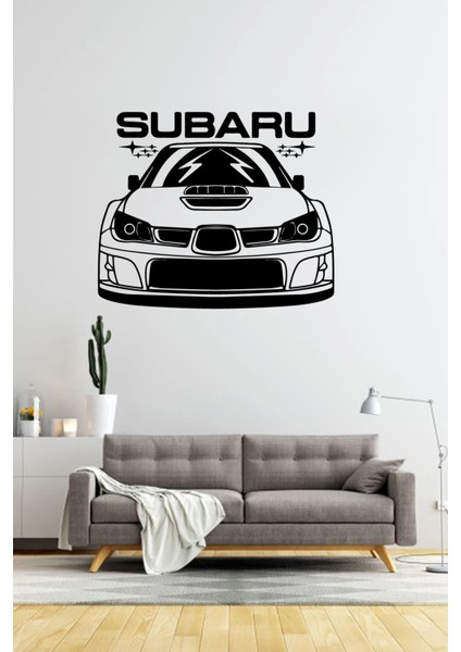 Subaru Modifiyeli Araba Duvar Özel Yeni Sticker Yapıştırma (Sudan ve Nemden Etkilenmez) fiyatları