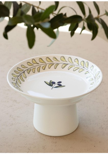 Olivos Ayaklı Servis Tabağı 20 cm fiyatları