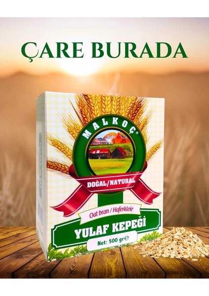 Yulaf Kepeği Doğal