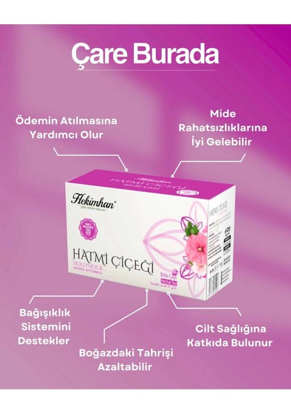 Hatmi Çiçeği 20 Süzen Poşet