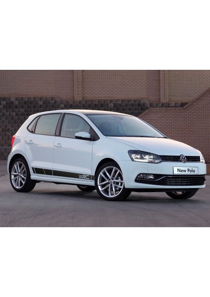 Volkswagen Polo Wrc Yan Kapı Sticker Etiket Modeli