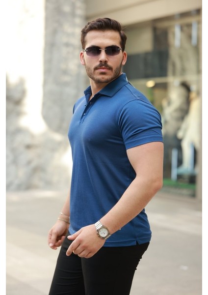 Erkek Yakalı Kısa Kollu Tişört fiyatları