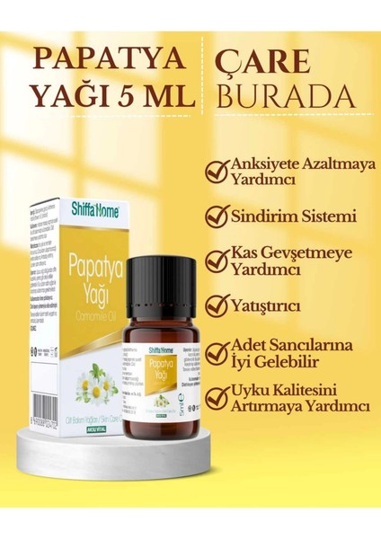Papatya Yağı 5 ml