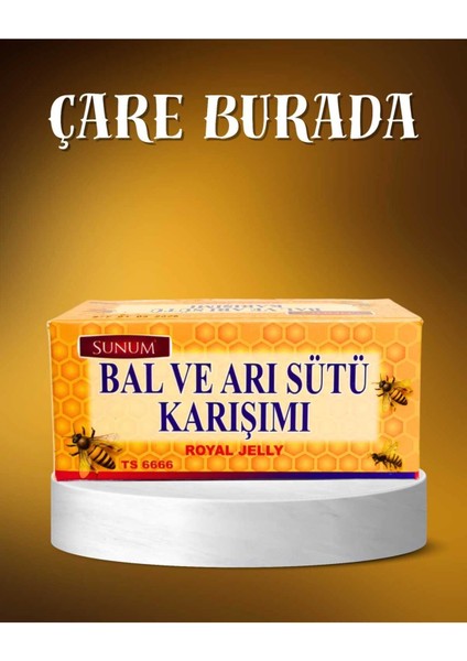 Bal ve Arı Sütü Karışımı