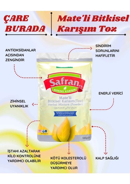 Mateli Bitkisel Karışım Toz 100 gr