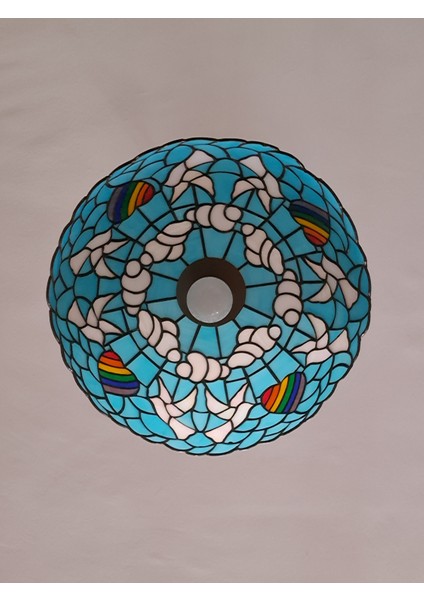 Glasy Desıgn Özel Tasarım Vitray Lamba indirimleri