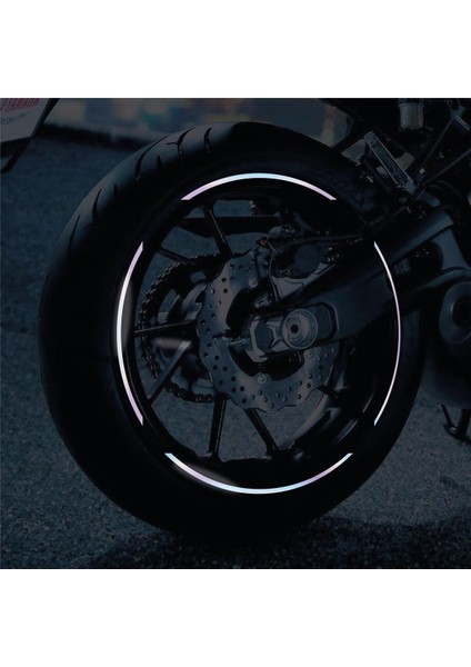 Hologram Dörtlü Jant Sticker Etiket Modeli