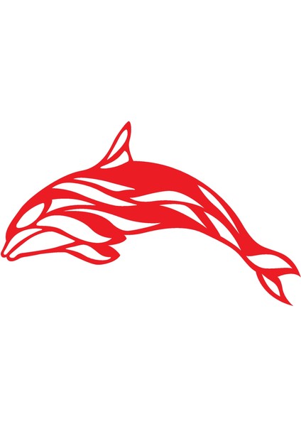 Yunus Balığı Sticker 10 x 6 cm fiyatları