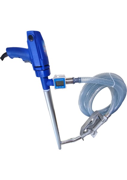 12 Volt Sayaçlı Varil Pompası & Akaryakıt Tabancası& 5 Metre Hortum Seti fiyatları