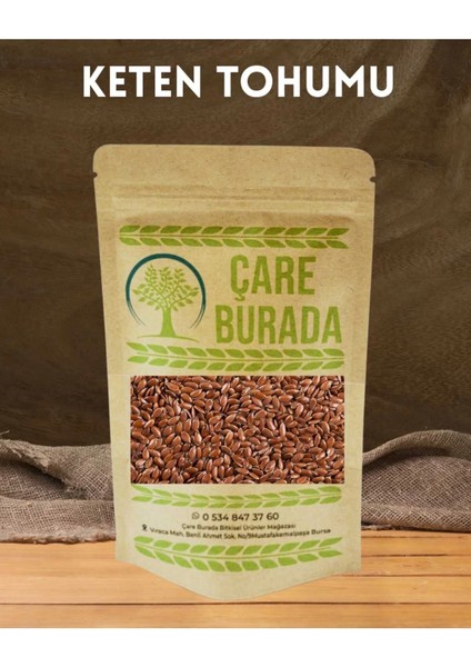 Keten Tohumu 100 gr