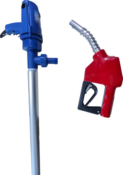 12 Volt Varil Pompası & Otomatik Akaryakıt Tabancası Set