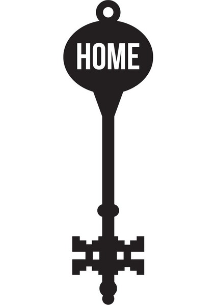 Tarihi Anahtar Desen Model 5 Oto Özel Yeni Sticker 10 x 34 cm