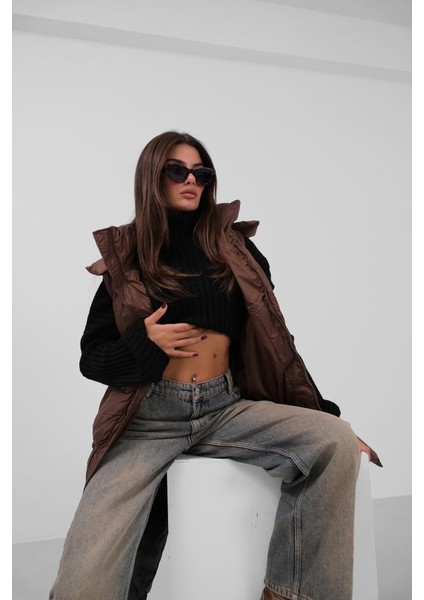 Kapüşonlu Şişme Maxi Yelek modelleri