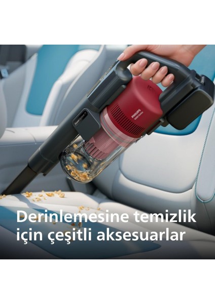 6000 Serisi , Powercyclone 11,, Zemin Tipini Algılayan Akıllı Başlık, XC6552/01 Kablosuz Dikey Süpürge