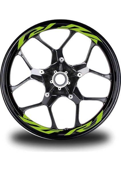 Yzf R1 Yazılı 8li Jant Içi Yazı Sticker Etiket