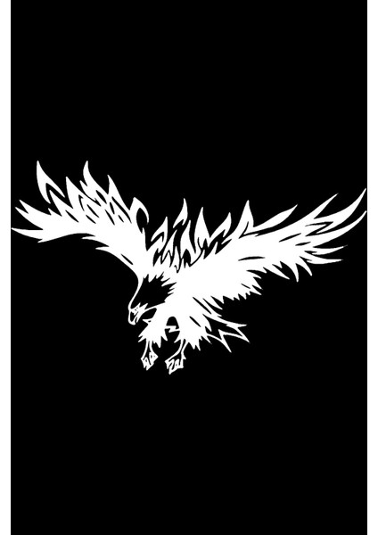 Kartal Tasarım Sticker 24 x 16 cm modelleri