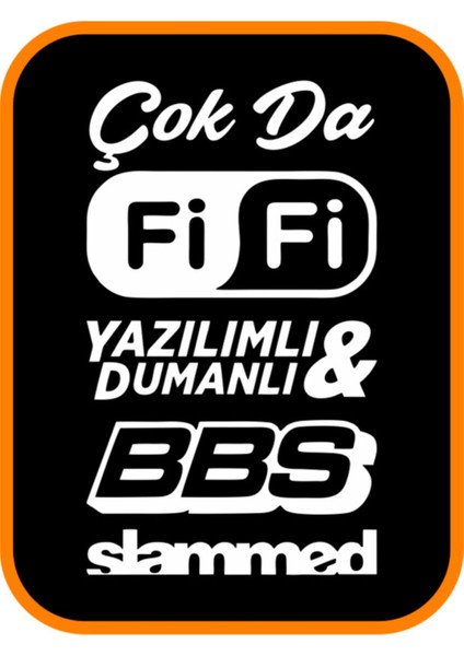 Oto Arka Cam Özel Yeni Sticker Model 40 Beyaz 35*20 cm