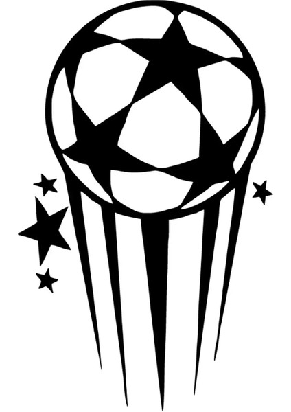 Hızlı Top Duvar Dekor Sticker 40 x 64 cm