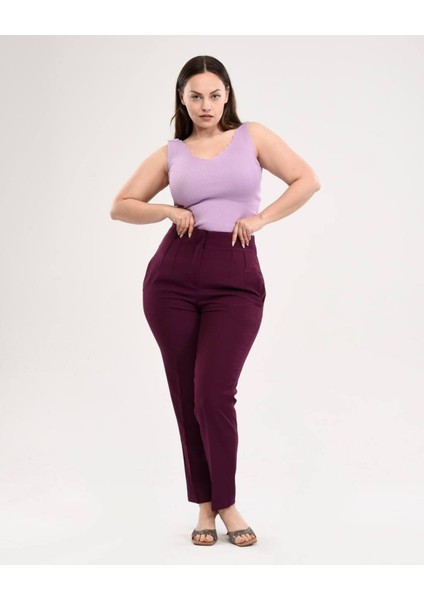 Yüksek Bel Battal Pantolon fiyatları