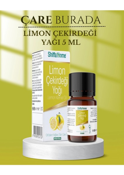 Limon Çekirdeği Yağı 5 ml