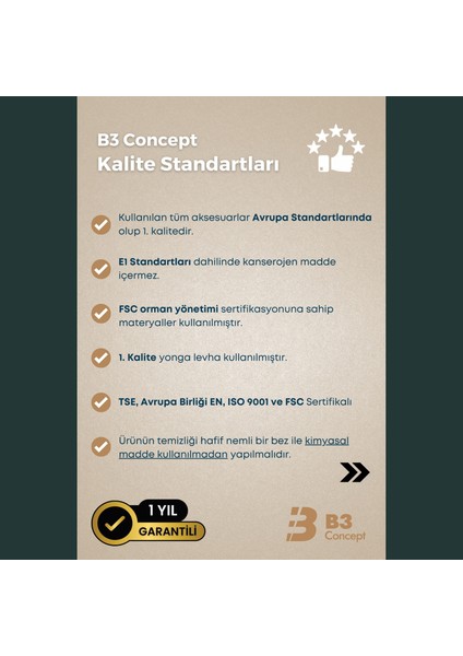 B3CONCEPT Retro Serisi Özel Tasarım Tek Çekmeceli Yatak Yanı Komodin Safir Meşe - Antrasit modelleri
